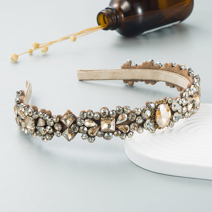 Baroque Style Floral Headband Elegant Hair Accessory