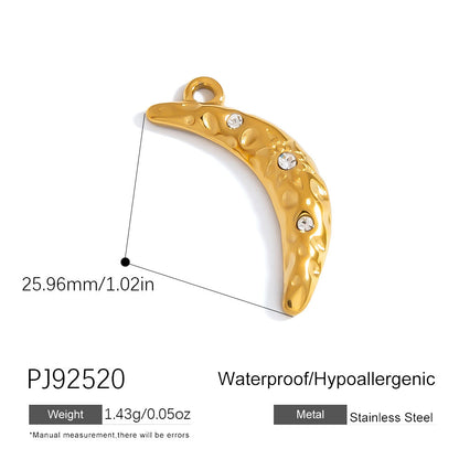 Luxury Heart-Shaped Stainless Steel DIY Jewelry Accessories Bracelet Necklace