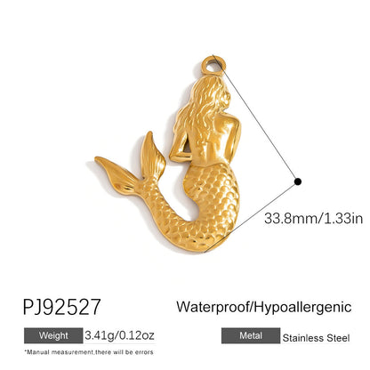 Luxury Heart-Shaped Stainless Steel DIY Jewelry Accessories Bracelet Necklace