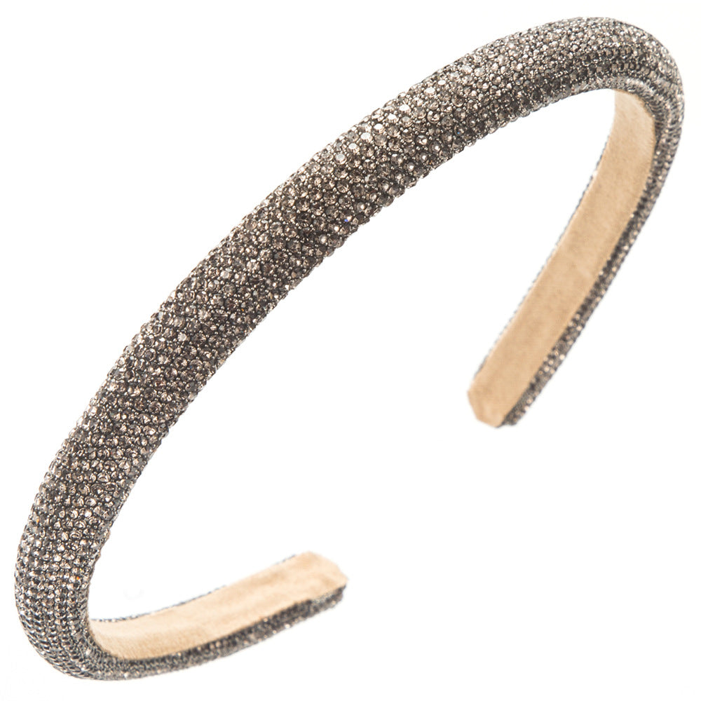 Luxury Rhinestone Headband Elegant Fashion Hair Accessory