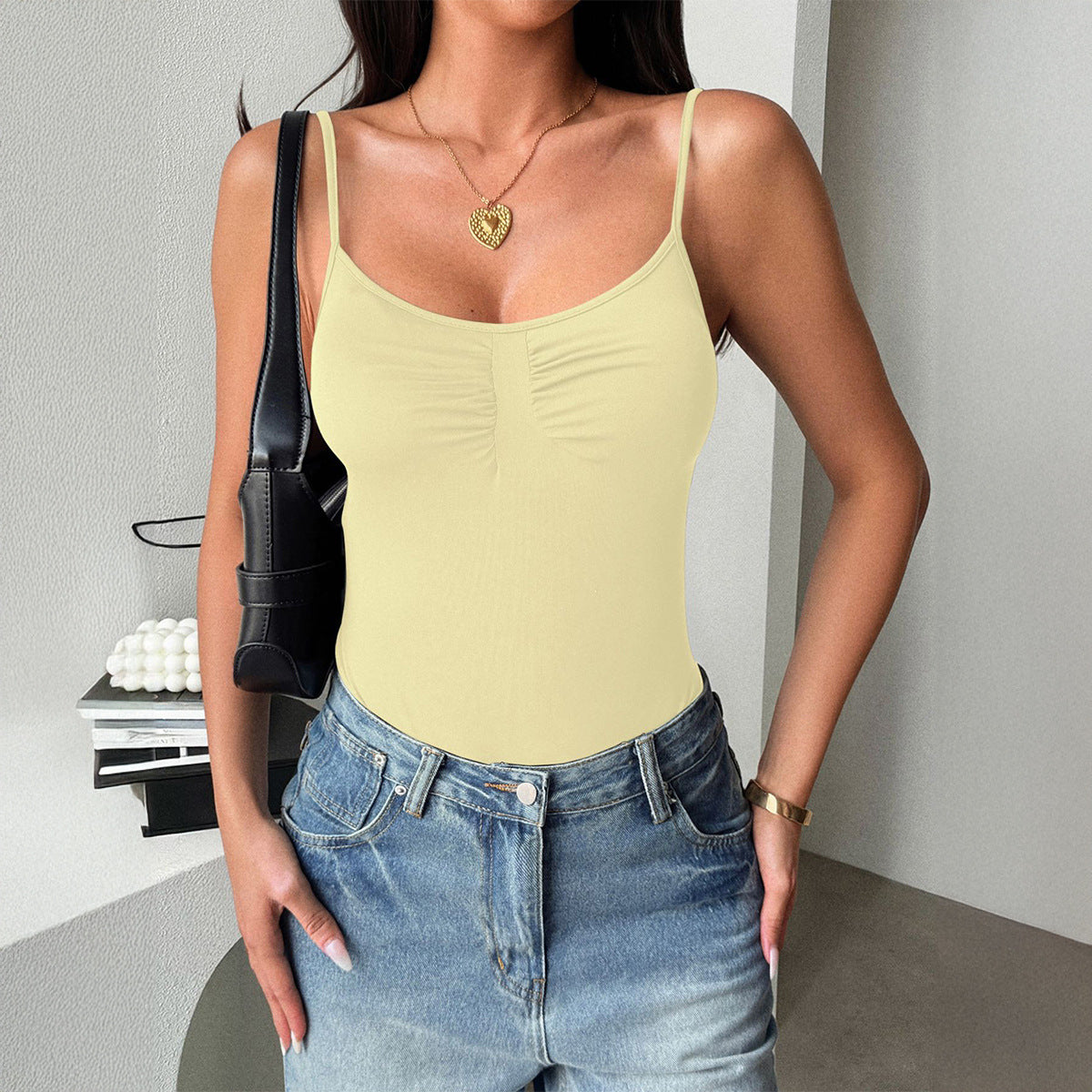 Y2K Sexy Camisole Jumpsuit for Women, Casual Street Style