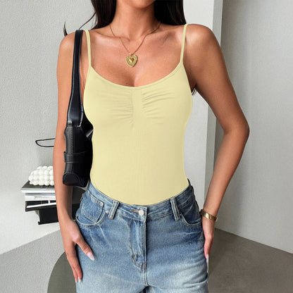 Y2K Sexy Camisole Jumpsuit for Women, Casual Street Style