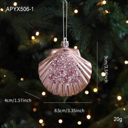 Sparking Cartoon Pendant Christmas Hanging Ornament