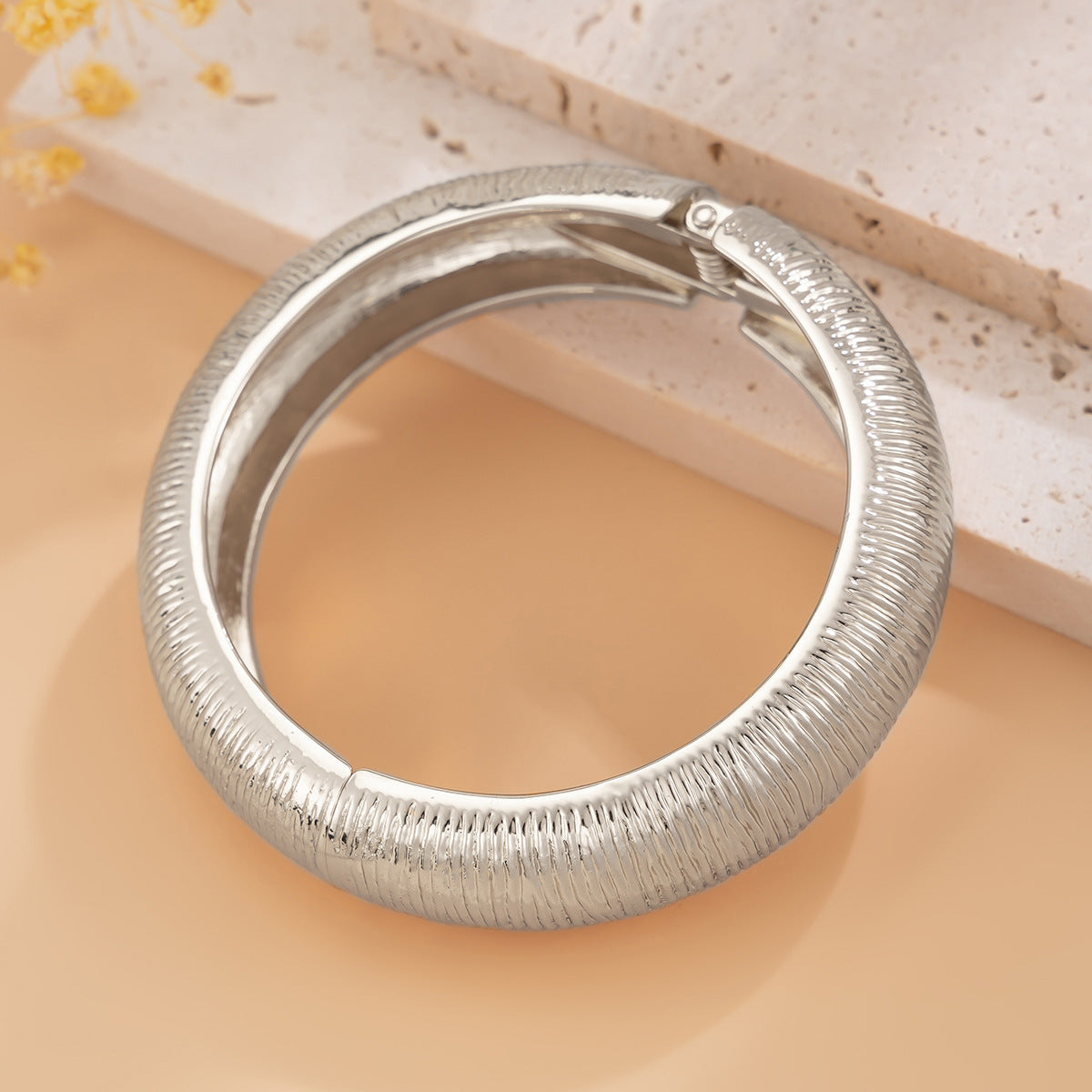 Irregular Design Alloy Bracelet Set Trendy Ins Style