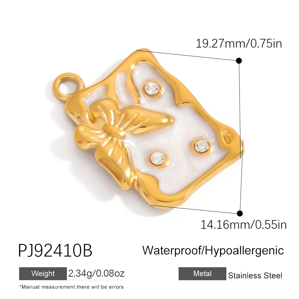 Stylish Floral Stainless Steel Necklace for Women