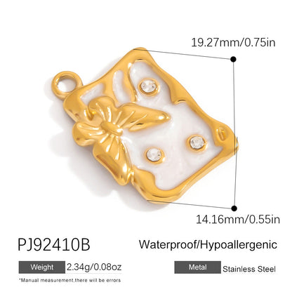 Stylish Floral Stainless Steel Necklace for Women