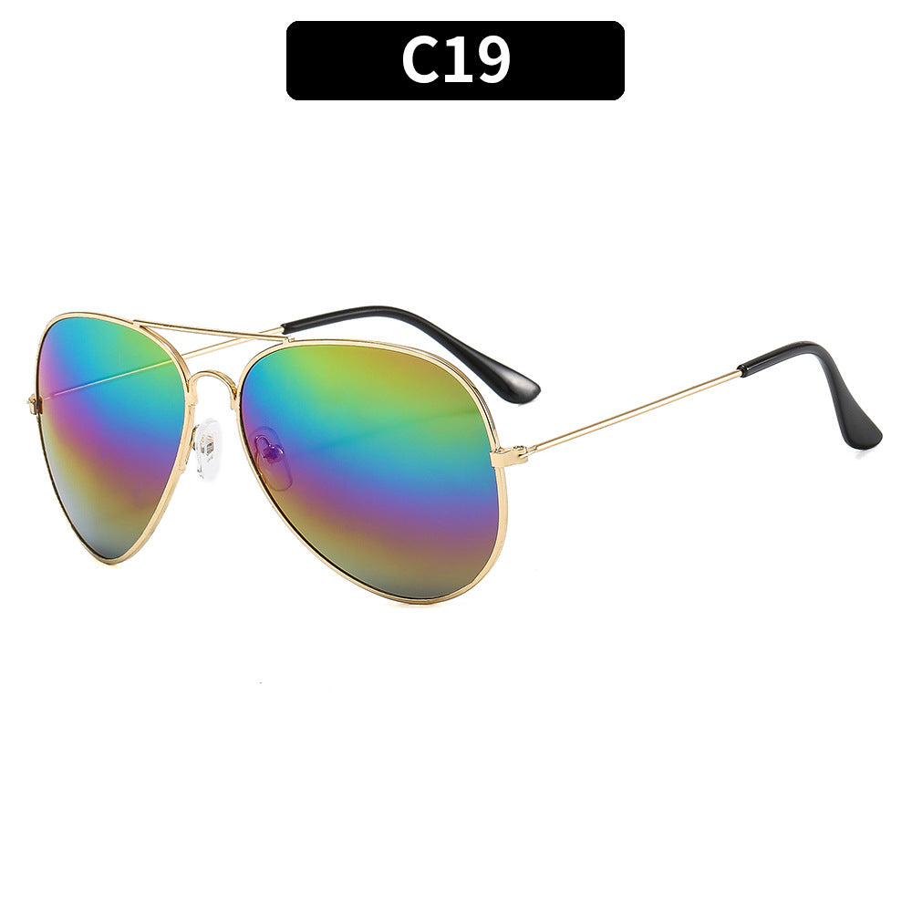 Classic Retro UV400 Men's Sunglasses with Metal Frames