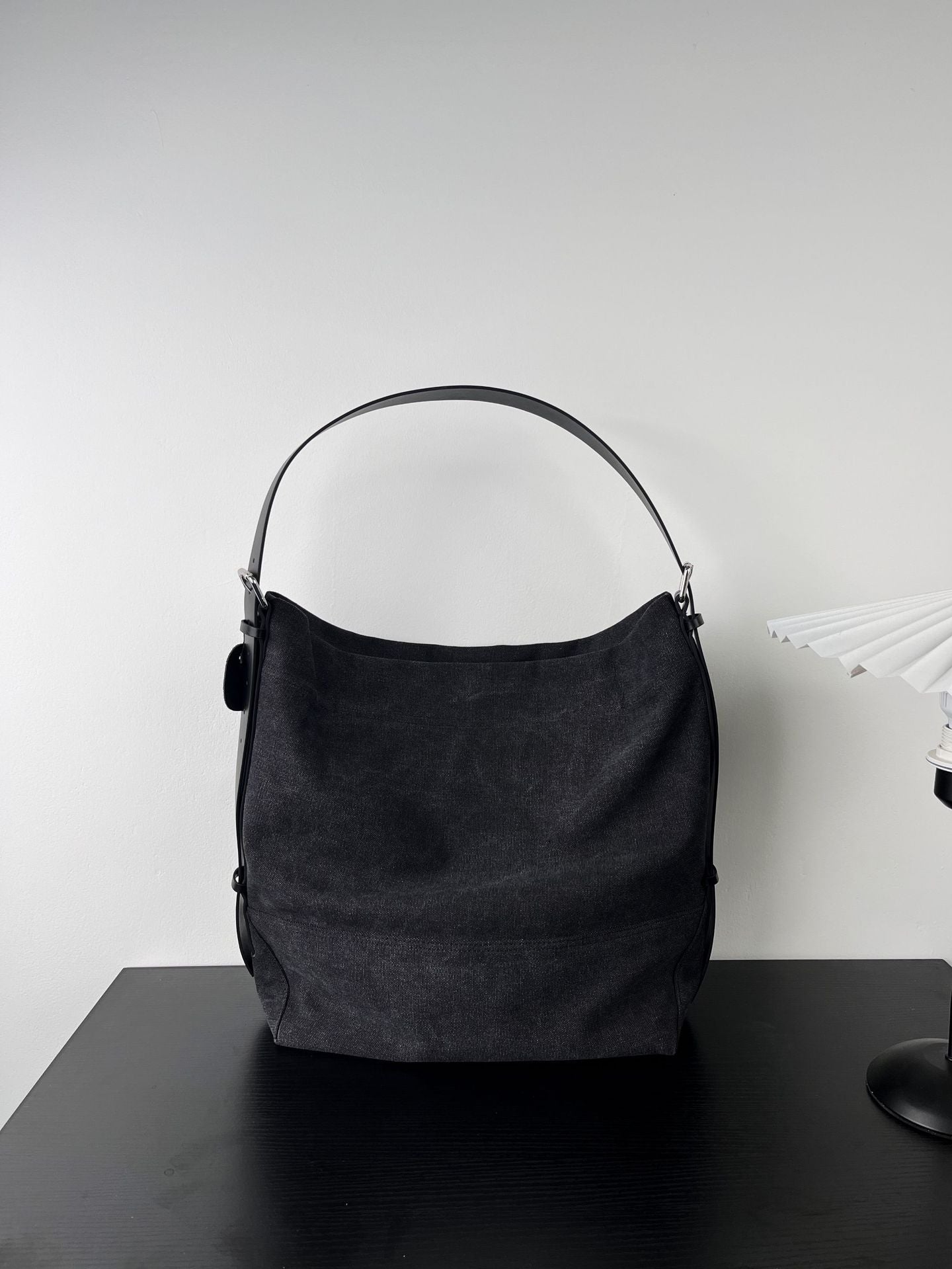 Large Capacity Canvas Tote Slouchy Shoulder bag