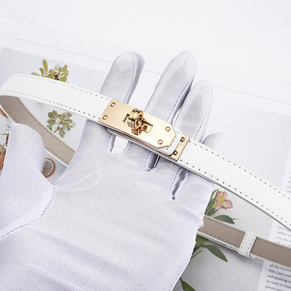 Vintage Skinny Waist Adjustable Belt