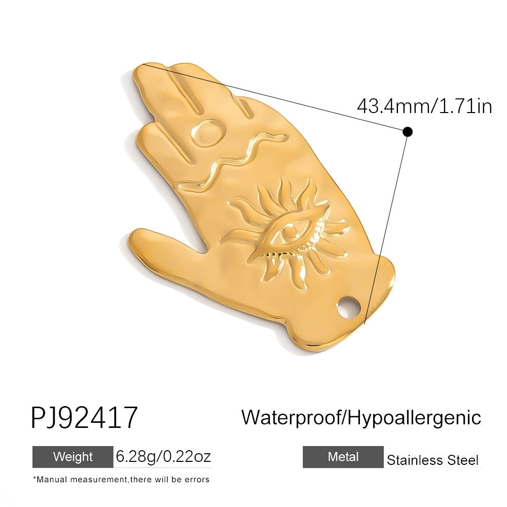 Stylish Floral Stainless Steel Necklace for Women