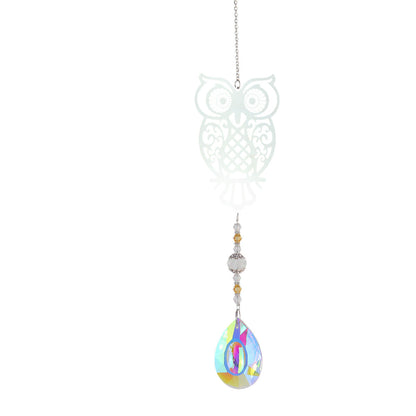 3+ Metal Animal Crystal Suncatcher Hangings