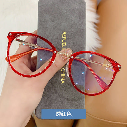Retro Style Fashionable Blue Light Blocking Glasses