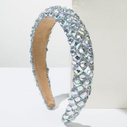 Trendy Resin Pearl Headband Elegant Hair Accessory