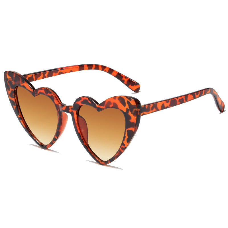 Colorful Heart-Shaped Sunglasses for Family Fun