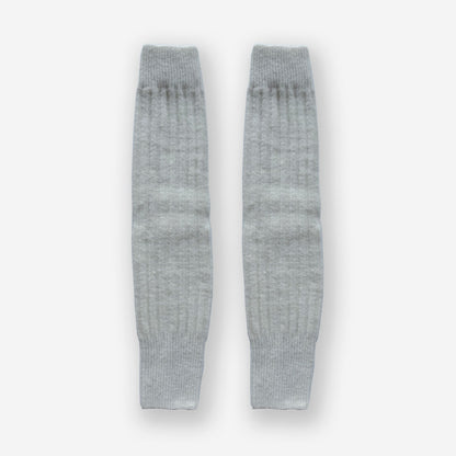 Wool Blend Knitted Leg Warmers Cozy Casual Socks