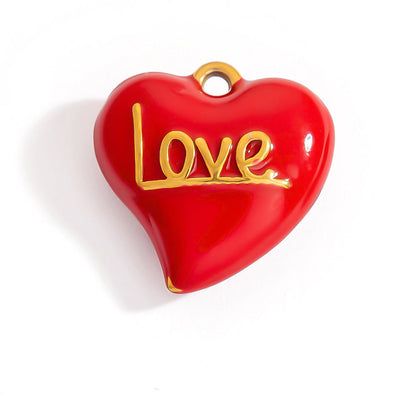 Stainless Steel DIY Jewelry Accessories Cute Charm Pendant