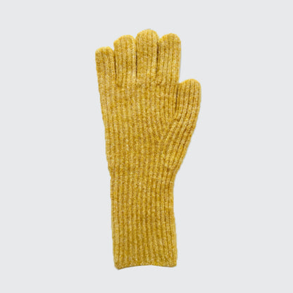 Solid Color Wool Blended Touchscreen Gloves for Women