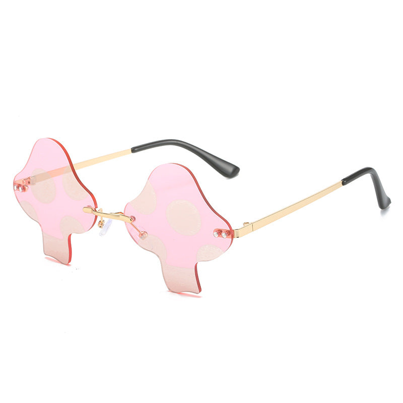 Trendy Mushroom Shaped Sunglasses | UV400 Protection | Fashion Statement