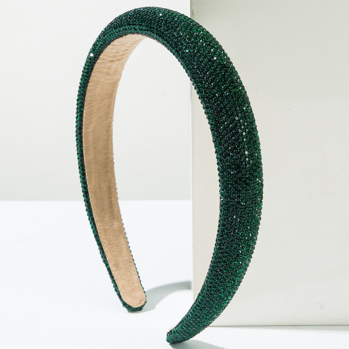 Stylish Jeweled Sponge Headband Premium Fashion Accessory