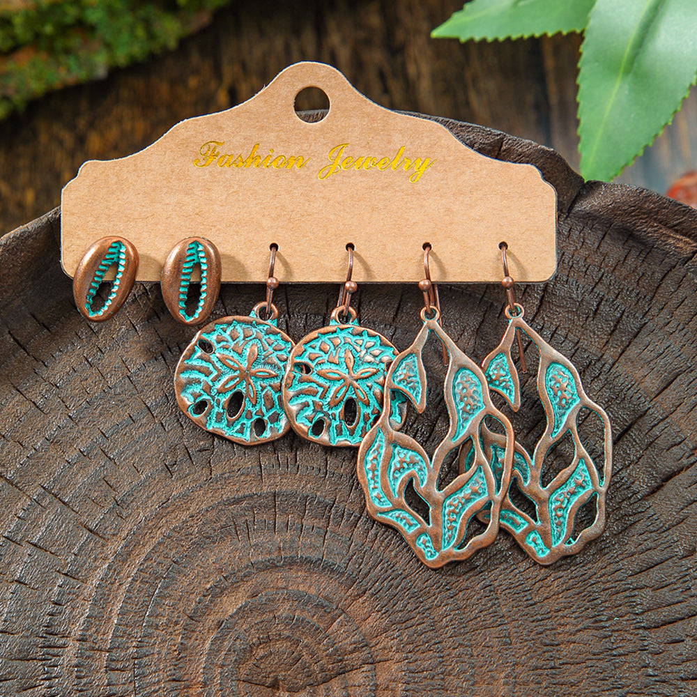 Bohemian Tassel Earrings Vintage Metal