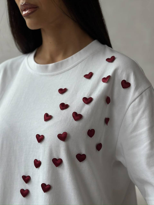 Love Decor Simple Loose Short Sleeves Top