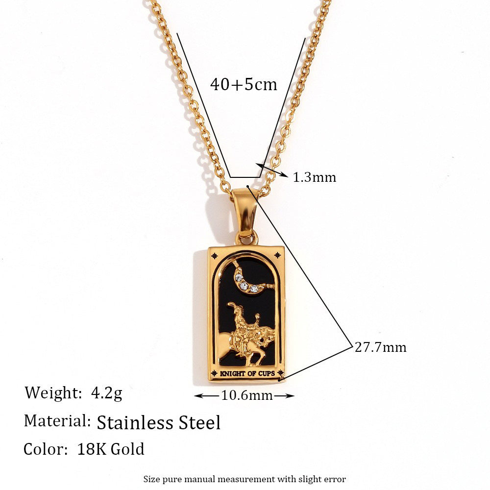 2+ Vintage Zircon Pendant Necklaces