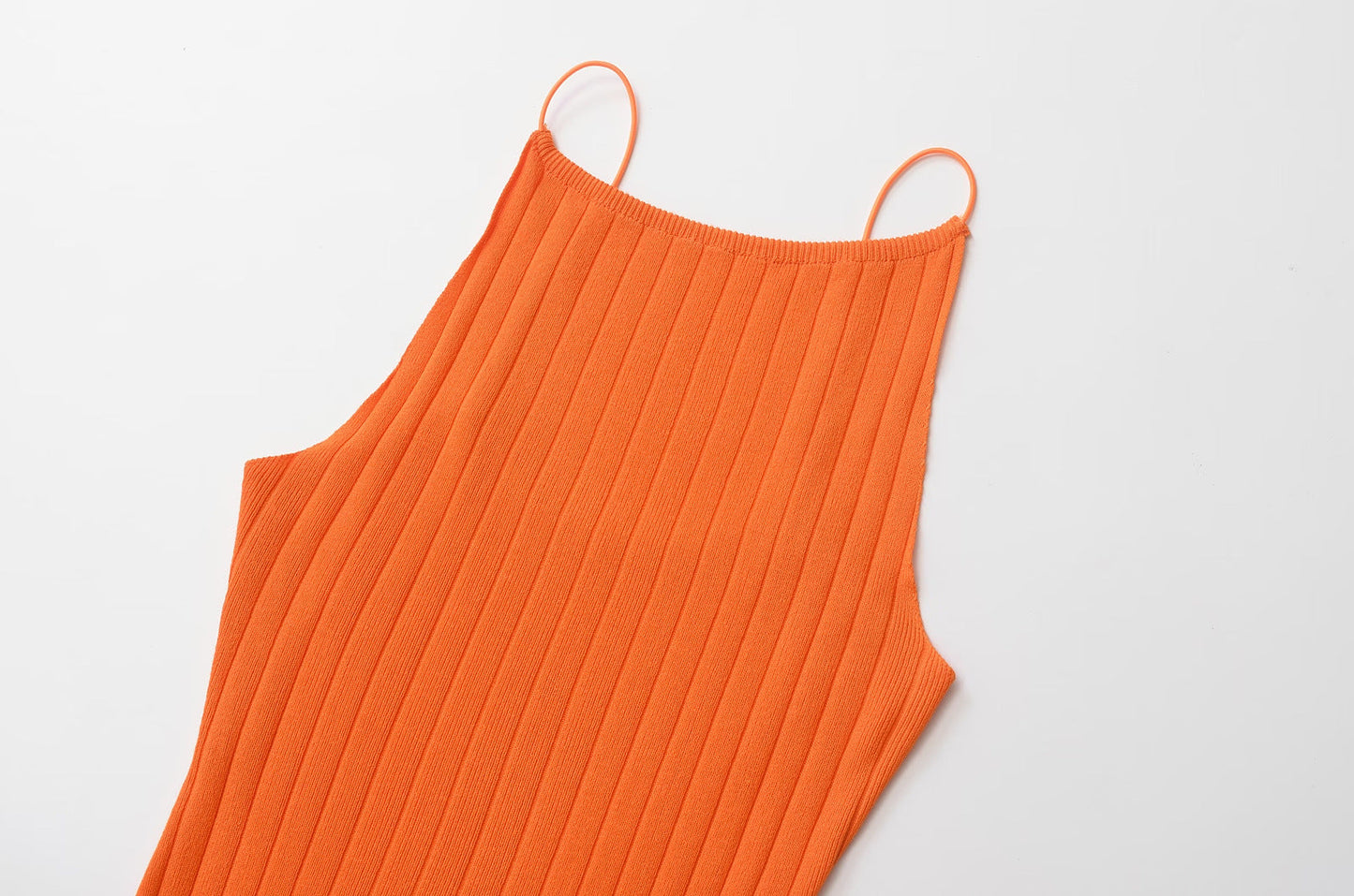 Sexy Solid Sleeveless Backless Bodycon Dress