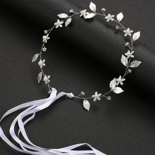 Baroque Gold Leaf Headband Bridal Hair Accessory
