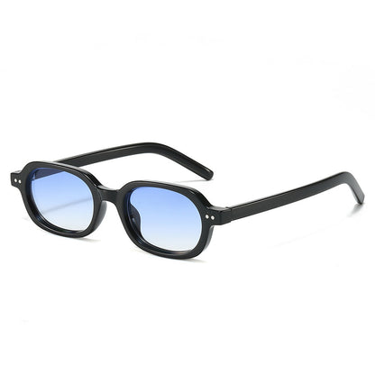 Oval Frame Sunglasses Trendy UV400 Protection Unisex