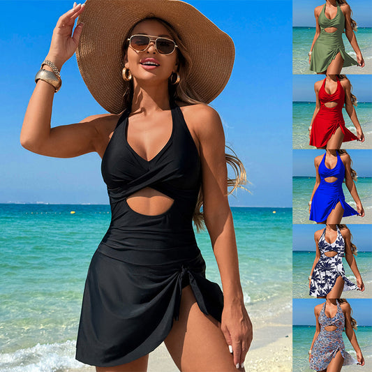 New Stylish One-Piece Swimsuit For Women - Quick Dry, Modest Design