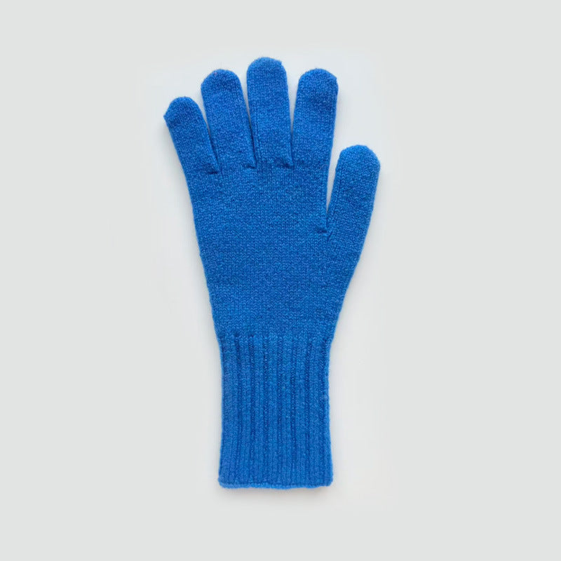 100% Pure Wool Touchscreen Fingerless Gloves for Women