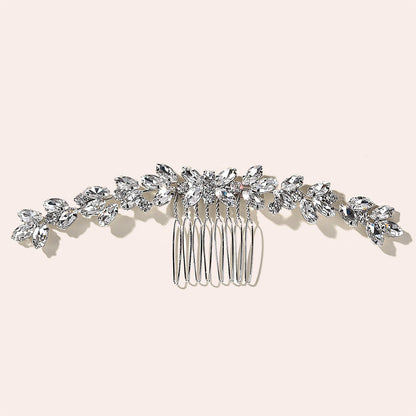 Classy Women's Updo Hair Bun Maker with Rhinestones