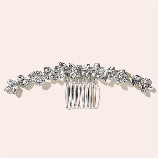 Classy Women's Updo Hair Bun Maker with Rhinestones