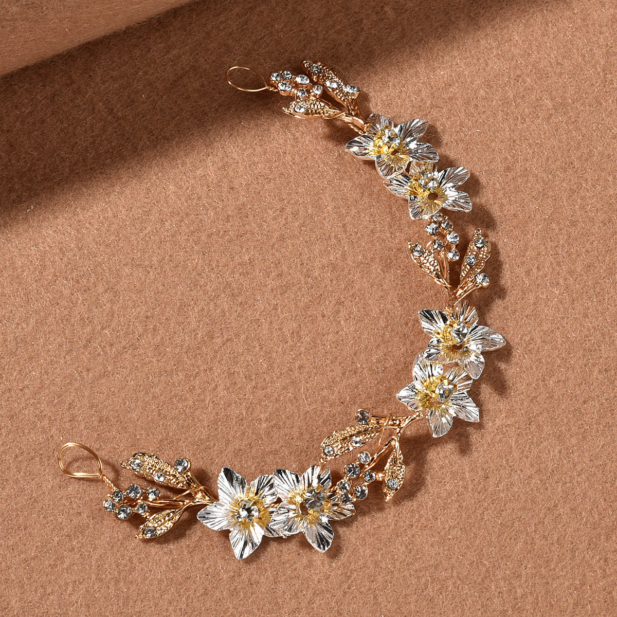 Bridal Wedding Handmade Hair Chain Headband Accessory