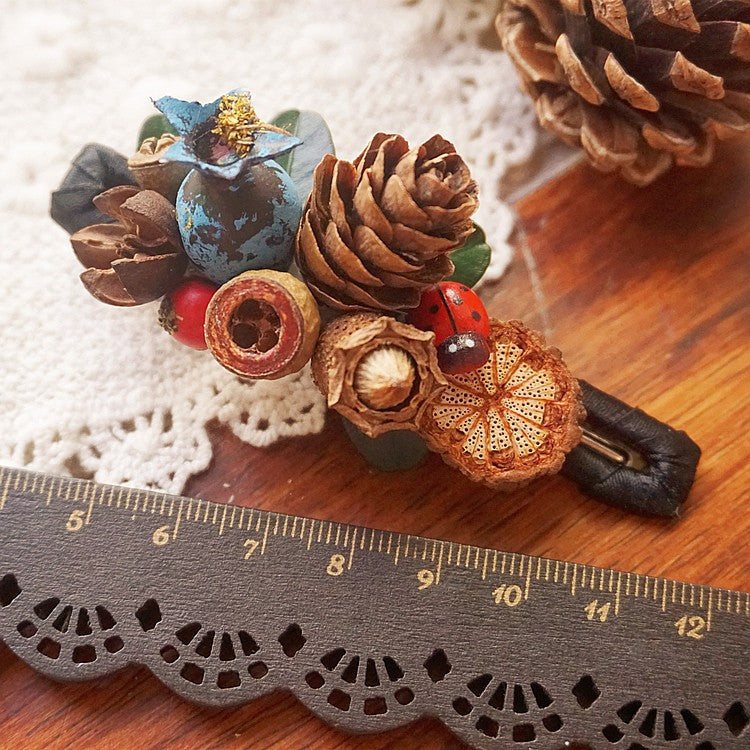 Vintage Floral Hair Clips Sweet Girl Hair Accessories
