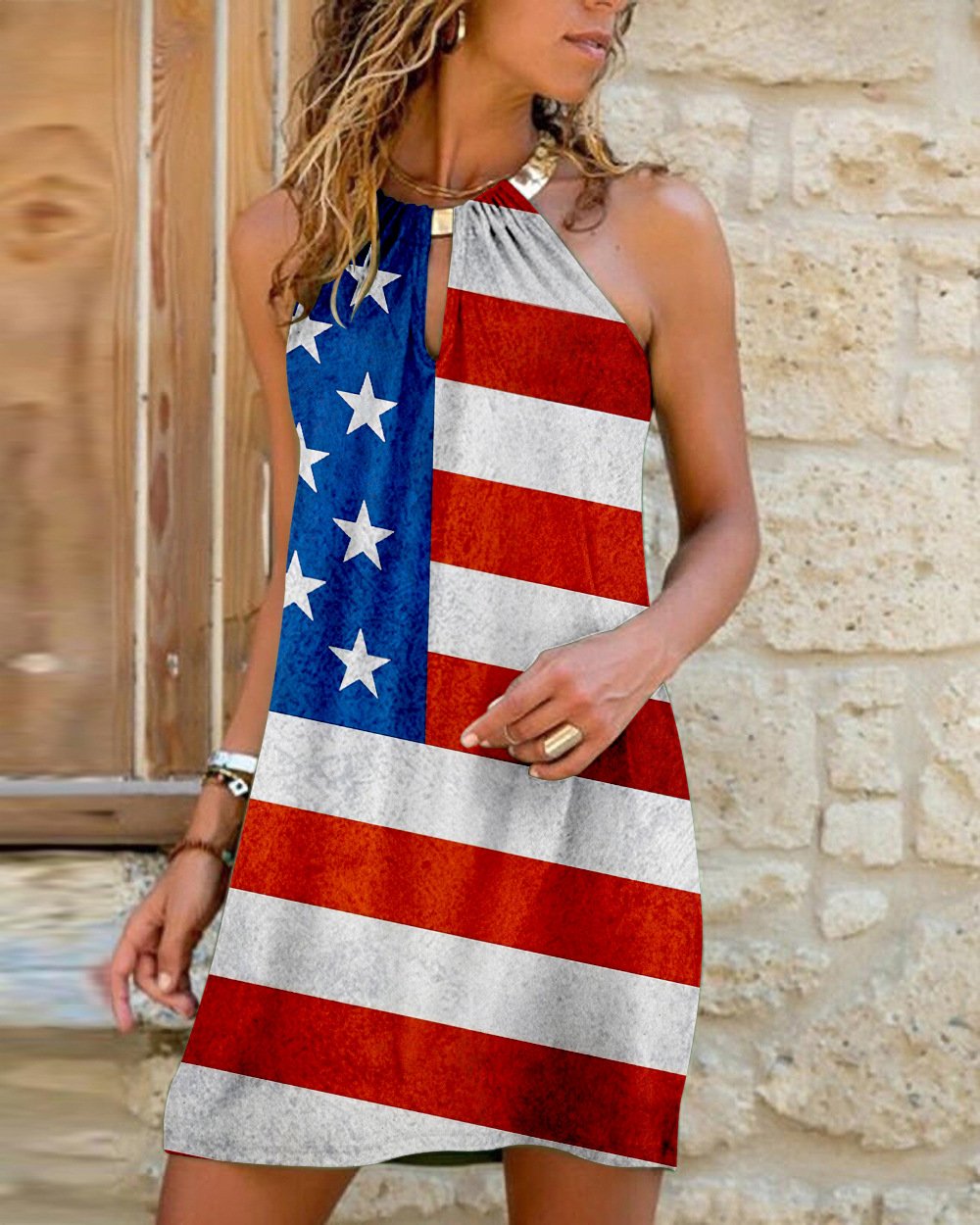 Sexy Strapless Suspender Sleeveless Dress Women Summer Short Dress