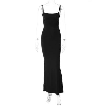 Summer Casual Chiffon Slip Dress for Women