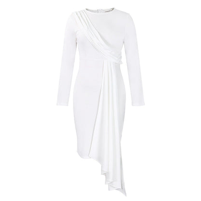 Elegant Ol Style Pencil Dress With Long Sleeves