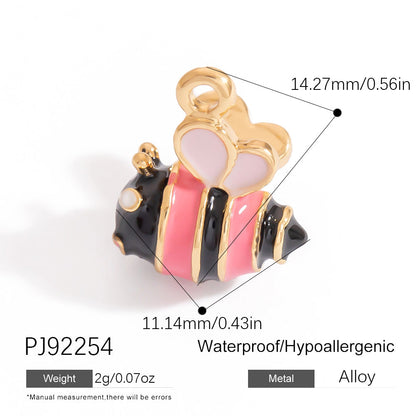 Stainless Steel DIY Jewelry Accessories Cute Charm Pendant