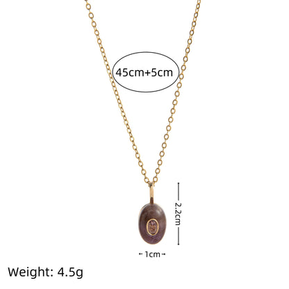 Trendy Rhinestone Waterdrop Pendant Chain Necklace
