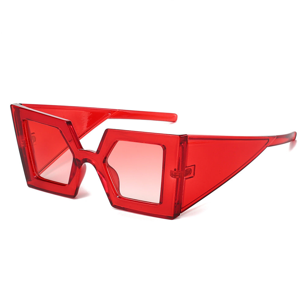 Trendy Fashion Oversized Sunglasses for Outdoor Activities