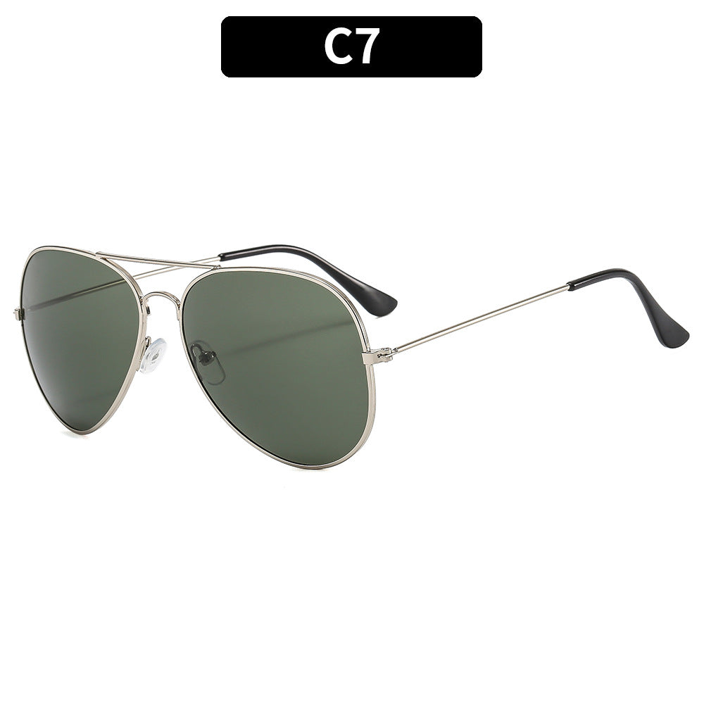 Classic Retro UV400 Men's Sunglasses with Metal Frames