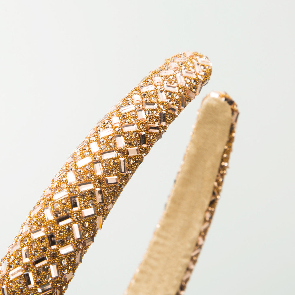 Fashion Baroque Rhinestone Headband for Women