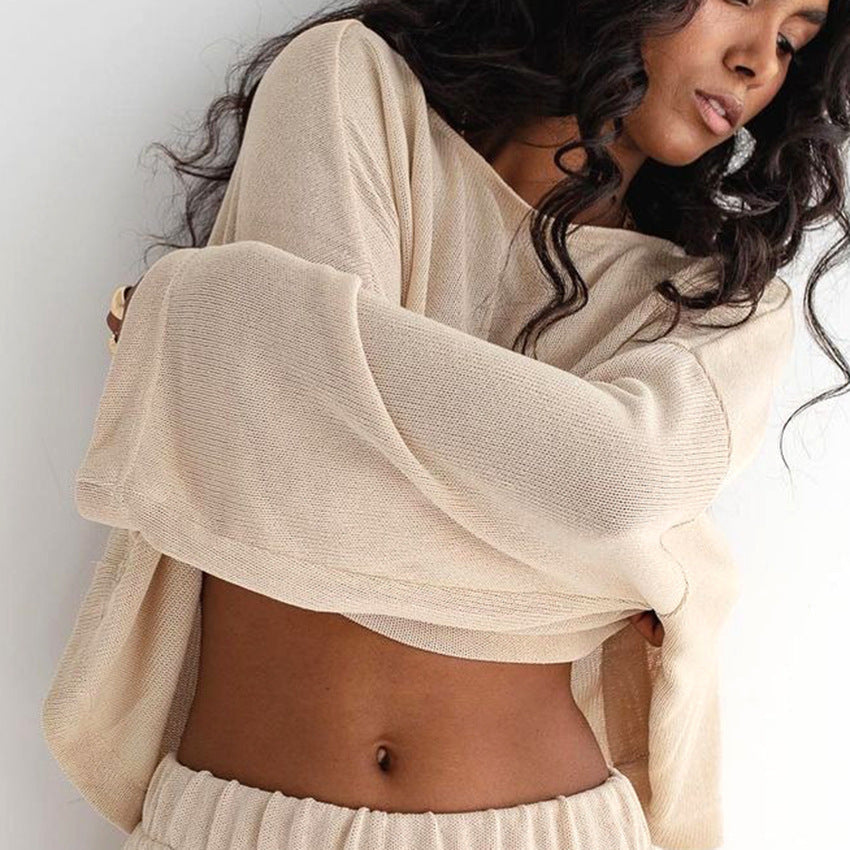 Simple Loose Casual Homewear Sets