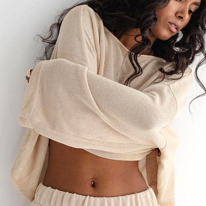 Simple Loose Casual Homewear Sets