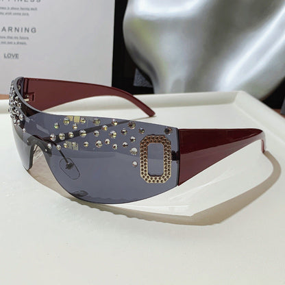 Trendy Stylish Oversized Round Frame Sunglasses for Women