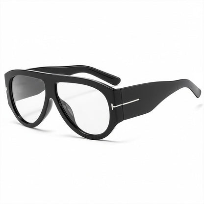 Fashionable Oversized T-Frame Sunglasses for Men and Women