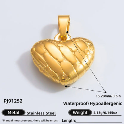 Minimalist DIY Jewelry Accessories Stainless Steel Necklace Pendant