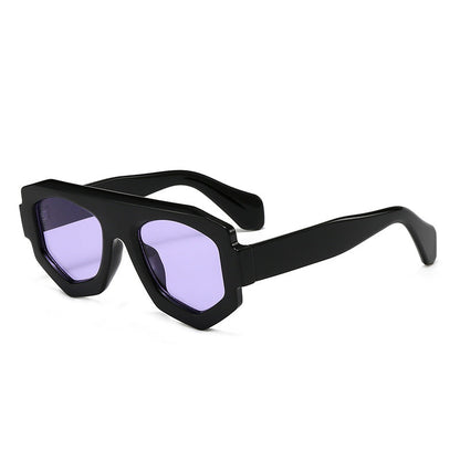Geometric Cat Eye Sunglasses Trendy UV400 Protection