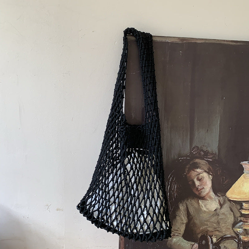 Handwoven Tote Bag for Women Stylish Casual Shoulder Bag